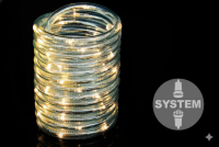 NEXOS diLED Fénykábel 60 LED Meleg fehér