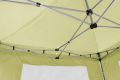 GARTHEN Kerti pavilon PROFI 3 x 3 m champagne + 4 oldalfal
