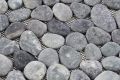 Mozaik burkolat DIVERO® 1db - folyami kavics, szürke