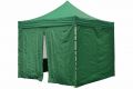 Két oldalfal PROFI kerti sátorhoz 3 x 3 m - zöld