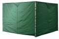 Két oldalfal PROFI kerti sátorhoz 3 x 3 m - zöld