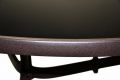 Kerti kerekasztal üveglappal Bistro, 120 cm