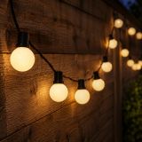 GARTHEN Kültéri megvilágítás 20 LED Meleg fehér 15 m