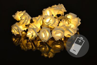 Karácsonyi LED világítás 2,4m/20x LED - rózsák