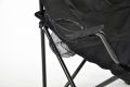 DIVERO® Kempingszék összecsukható 2 db  fekete