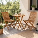 Kerti bútor készlet DIVERO® - tíkfa