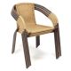 GARTHEN Kerti bisztró szék egymásra rakható bézs