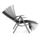 GARTHEN Kerti szék összecsukható szürke