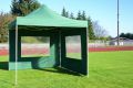 GARTHEN Kerti pavilon PROFI 3 x 3 m zöld + 2 oldalfal