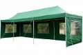 GARTHEN Kerti sátor összecsukható PROFI 3 x 9 m zöld