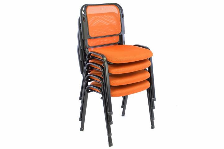 Rakásolható kongresz szék készlet 2db narancssárga