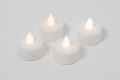 NEXOS Dekoratív gyertya szett 4 db fehér