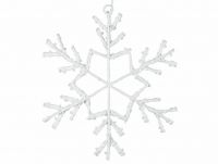 NEXOS Hópehely 36 LED Meleg fehér 30 cm
