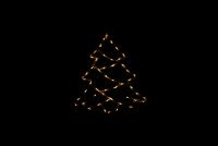 Ablakdísz - 50 LED meleg fehér