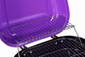 GARTHEN Faszenes hordozható grillsütő lila