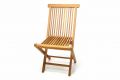 DIVERO® Kerti szék összecsukható 46 x 89 x 62 cm tíkfából