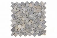 DIVERO® Mozaik burkolat 1m2  márvány szürke