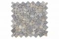 DIVERO® Mozaik burkolat 1m2  márvány szürke
