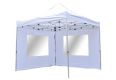 GARTHEN Kerti pavilon PROFI 3 x 3 m + 4 oldalfal fehér