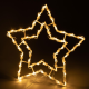 Karácsonyi dekoráció 50 LED - csillag