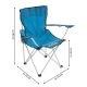 DIVERO Kempingszék összecsukható 2db kék