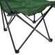 DIVERO Kempingszék szett összecsukható 600D Oxford zöld