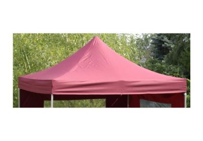 PROFI Póttető kerti összecsukható sátorhoz 3 x 3 m  bordó