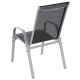 Kerti szék rakásolható GARTHEN 4 db - szürke