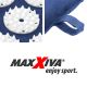 MAXXIVA Akupresszúrás matrac 130 x 50 cm kék