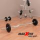 MAXXIVA®  Súlyzórúd EZ 130 cm ezüst