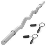 MAXXIVA®  Súlyzórúd EZ 130 cm ezüst