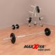 MAXXIVA® Súlyzórúd olimpiai csillagzár 140 cm króm