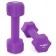 MAXXIVA Súlyzó szett neoprén borítással 2 x 2 kg lila