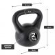 Kettlebell harangsúlyok Maxxiva®  2 kg