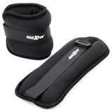 MAXXIVA Neoprén csuklósúly 2 x 0,5 kg fekete