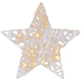 MAXXIVIA Csillogó csillag meleg fehér  20 LED Ø 30 cm