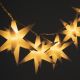 NEXOS Karácsonyi LED csillagok  meleg fehér 10 LED