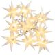 NEXOS Karácsonyi LED csillagok  meleg fehér 10 LED
