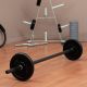MAXXIVA® Súlyzórúd rugós zárral fekete 140 cm