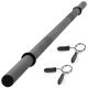 MAXXIVA® Súlyzórúd rugós zárral fekete 140 cm
