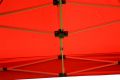 GARTHEN Kerti pavilon PROFI 3 x 3 m piros + 2 oldalfal