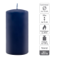 Gyertyakészlet oszlopszerű 15 cm Ø 7,5 cm 2 db kék