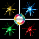 Színváltó csillag szett 3 LED-es  időzítővel a színváltáshoz