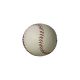 Baseball labda fehér