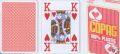 Póker kártyák Copag Jumbo 4 sarok Red