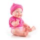 G21 Játékbaba Helen 35 cm rózsaszín kiegészítőkkel