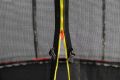 G21 Trambulin SpaceJump 366 cm fekete védőháló