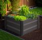 G21 Emelt virágágyás Crop Duo106 x 106 x 57 WPC ébenfa