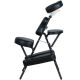 MOVIT Masszázsszék összecsukható 8,5 kg fekete