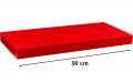 Fali polc STILISTA® Volato 90 cm - piros